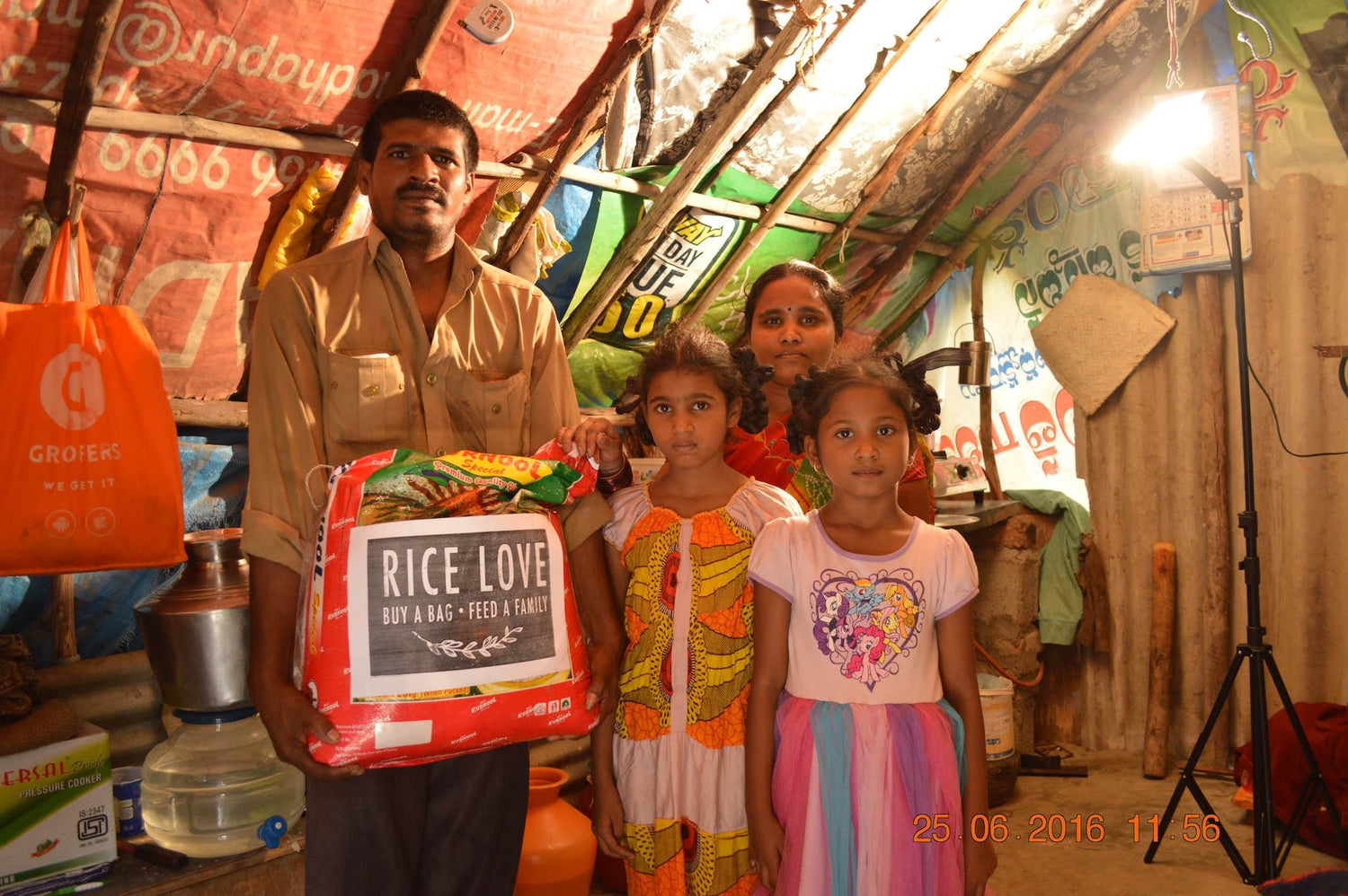 Mallesh Family #00072 - Rice Love