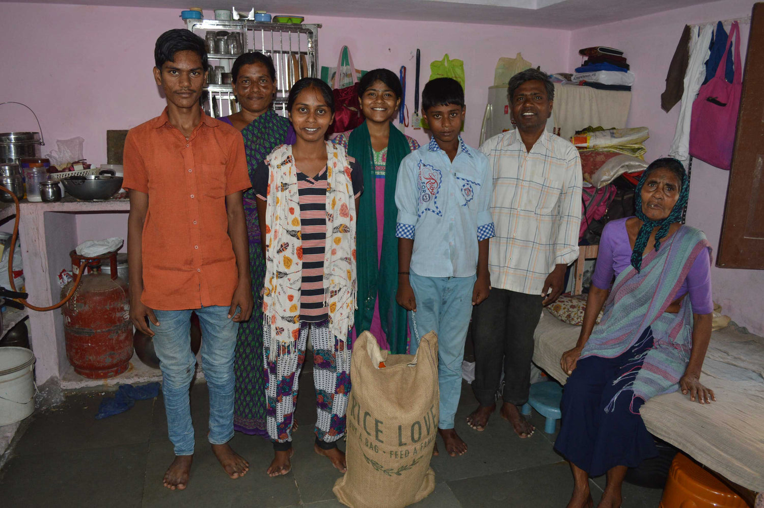 Mallesh Netakar Family #488 - Rice Love