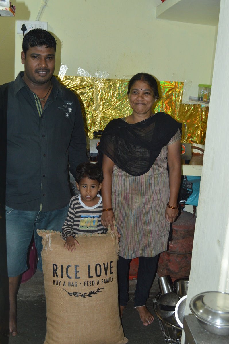 Marikonda Srinivas Family #868 - Rice Love