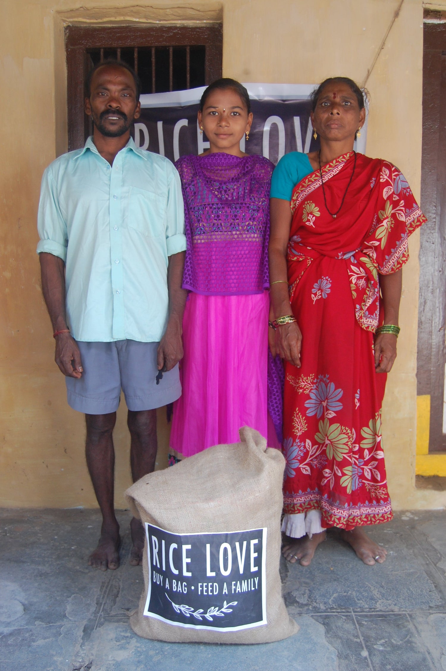Matta Ram Babu Family #1576 - Rice Love