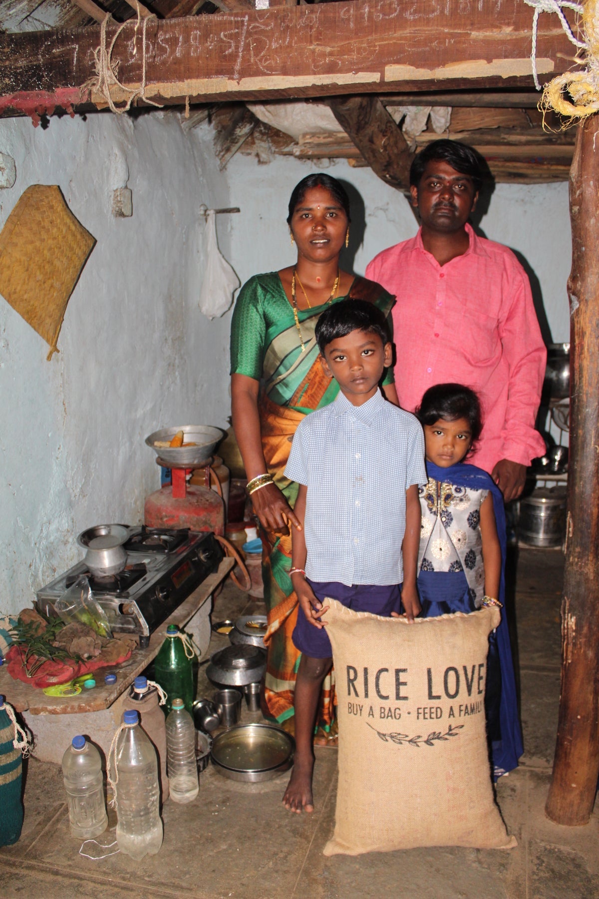 Minnige Ramesh Family #1359 - Rice Love