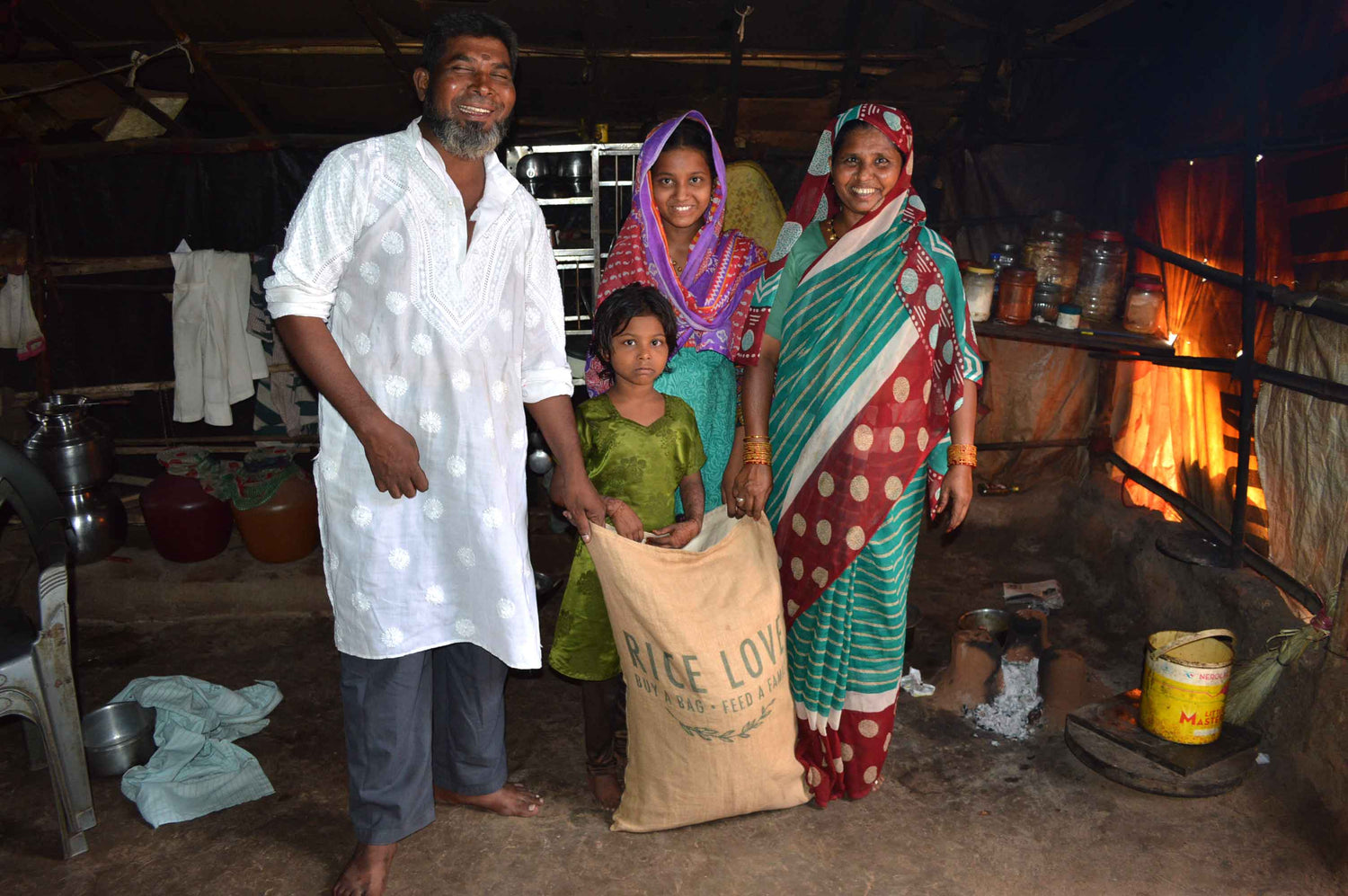 Mohammad Nawab Family #268 - Rice Love