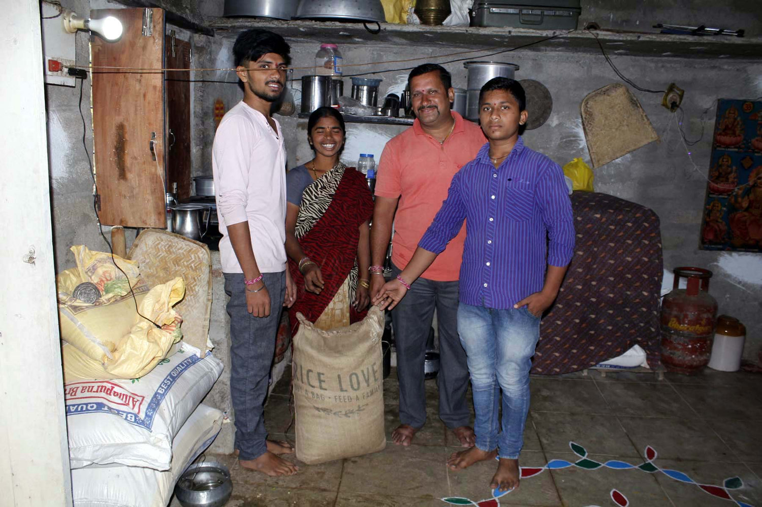 Murali Porandla family #528 - Rice Love
