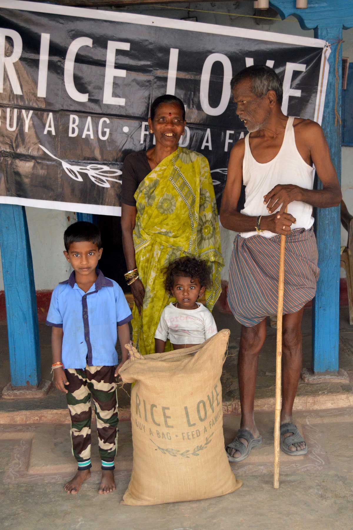 Muthaiah Addaguda Family #609 - Rice Love