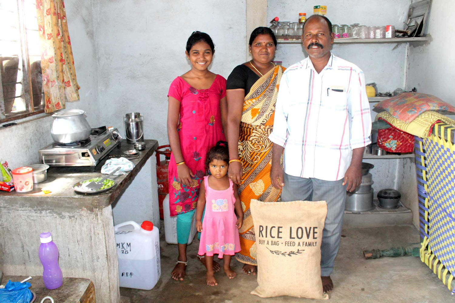 Nagapuri Jole Sanjeevulu Family #989 - Rice Love