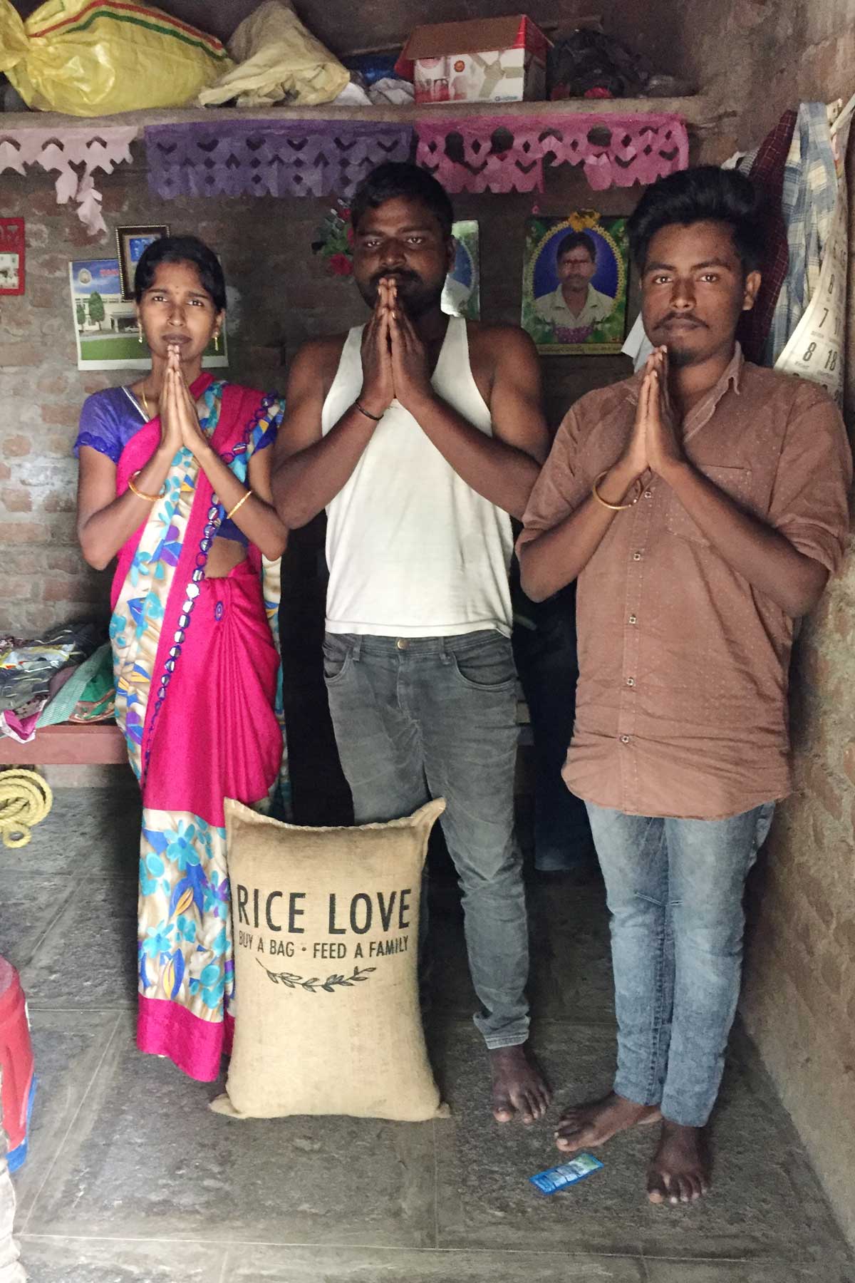 Nagaraju Mondeddula Family #1991 - Rice Love