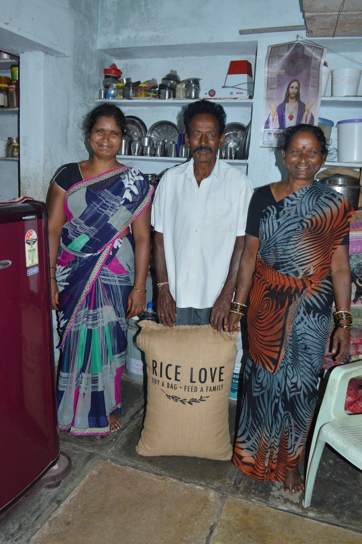Nagarapu Yadagiri Family #861 - Rice Love