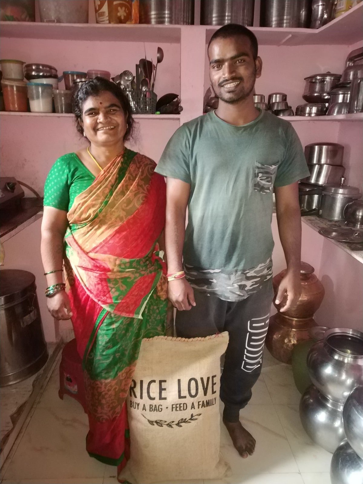 Nagesh Muddongala Family #1448 - Rice Love