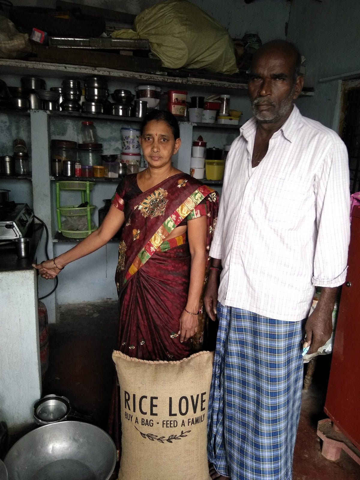 Nageshwarrao Bolla Family #1492 - Rice Love