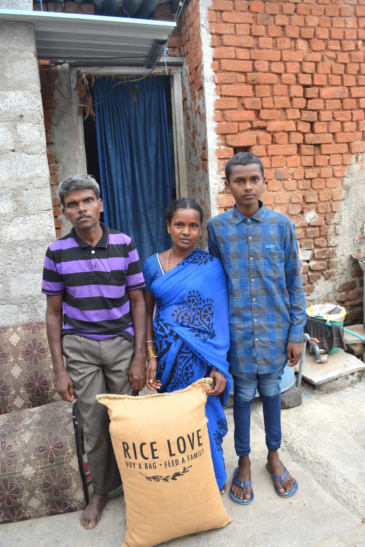 Nakkapalli Galaiah Family #760 - Rice Love