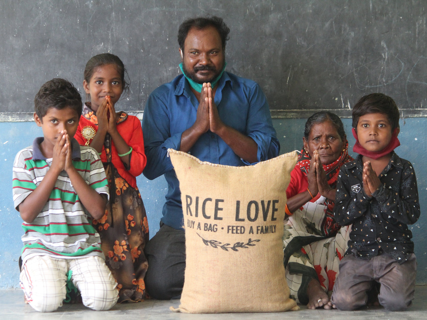 Naresh Jeripothula Family #2437 - Rice Love