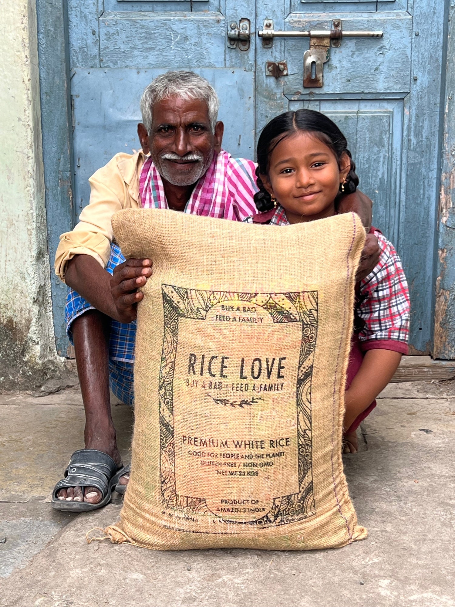 Narsaiah Jannu Family #3390 - Rice Love