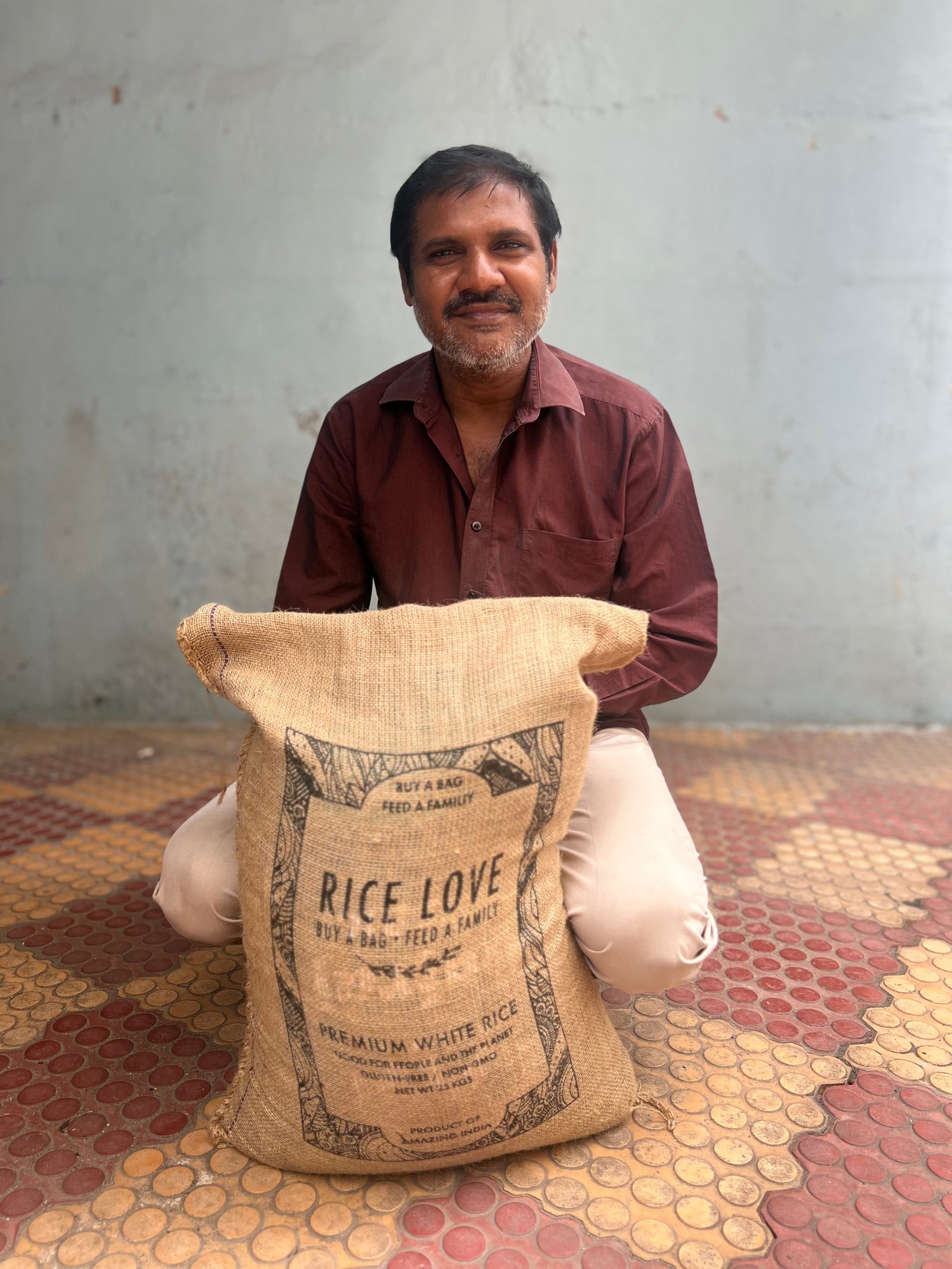 Narsimha Mamilla Family #3528 - Rice Love