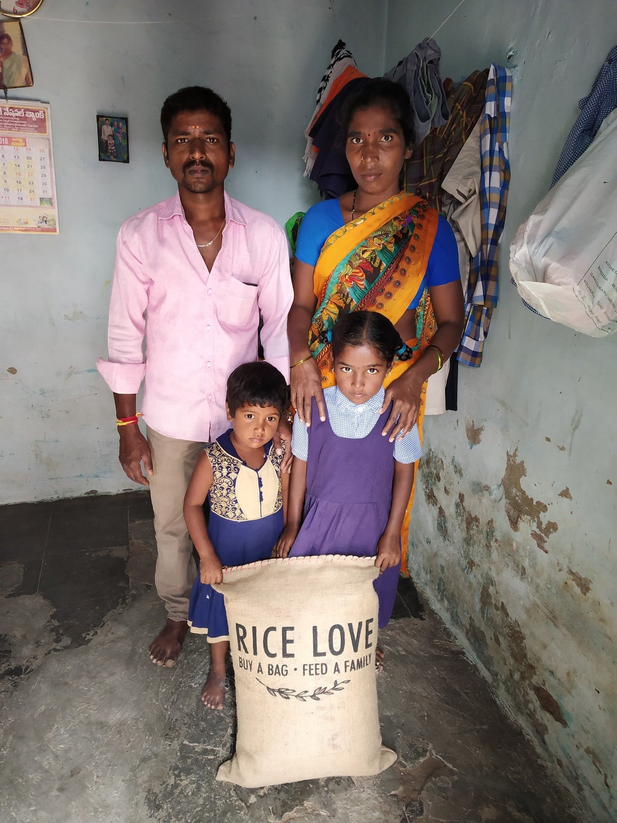 Narsimlu Bandi Family #1305 - Rice Love