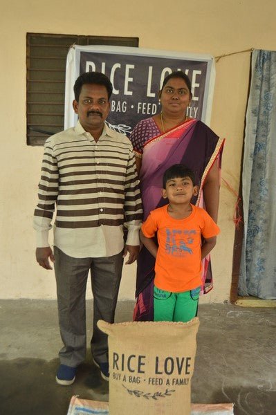 Navneeth Kumar Rapaka Family #1921 - Rice Love
