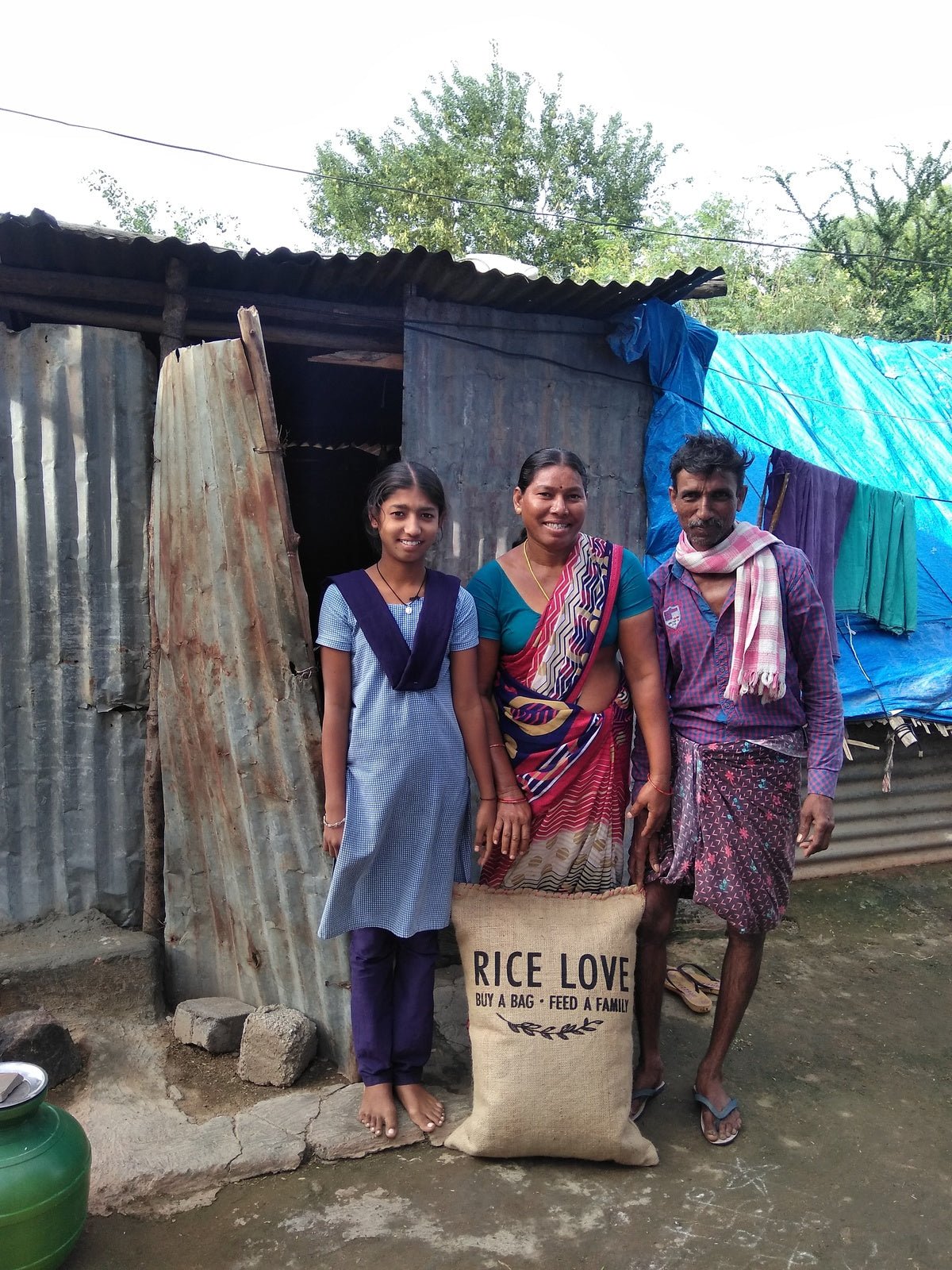 Nehru Banovath Family #1273 - Rice Love