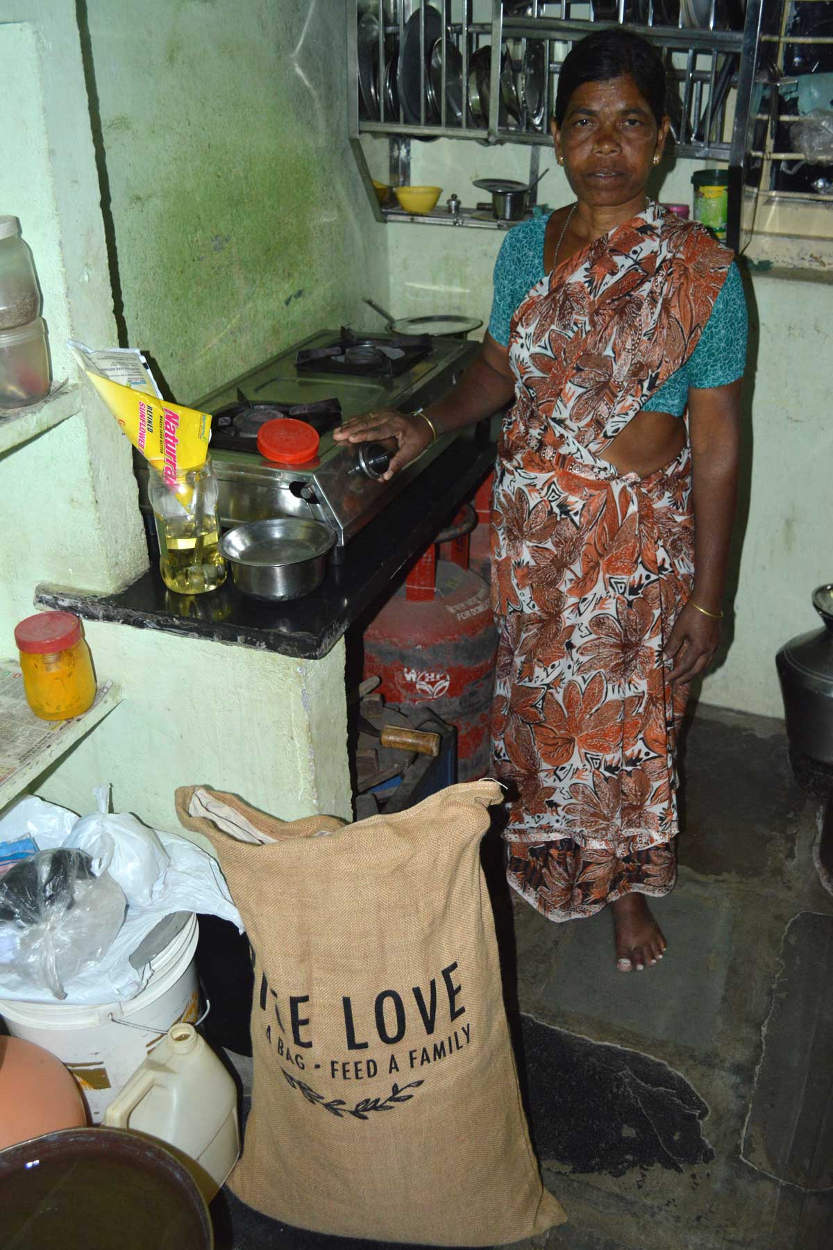 Onteddula Lakshmamma Family #723 - Rice Love