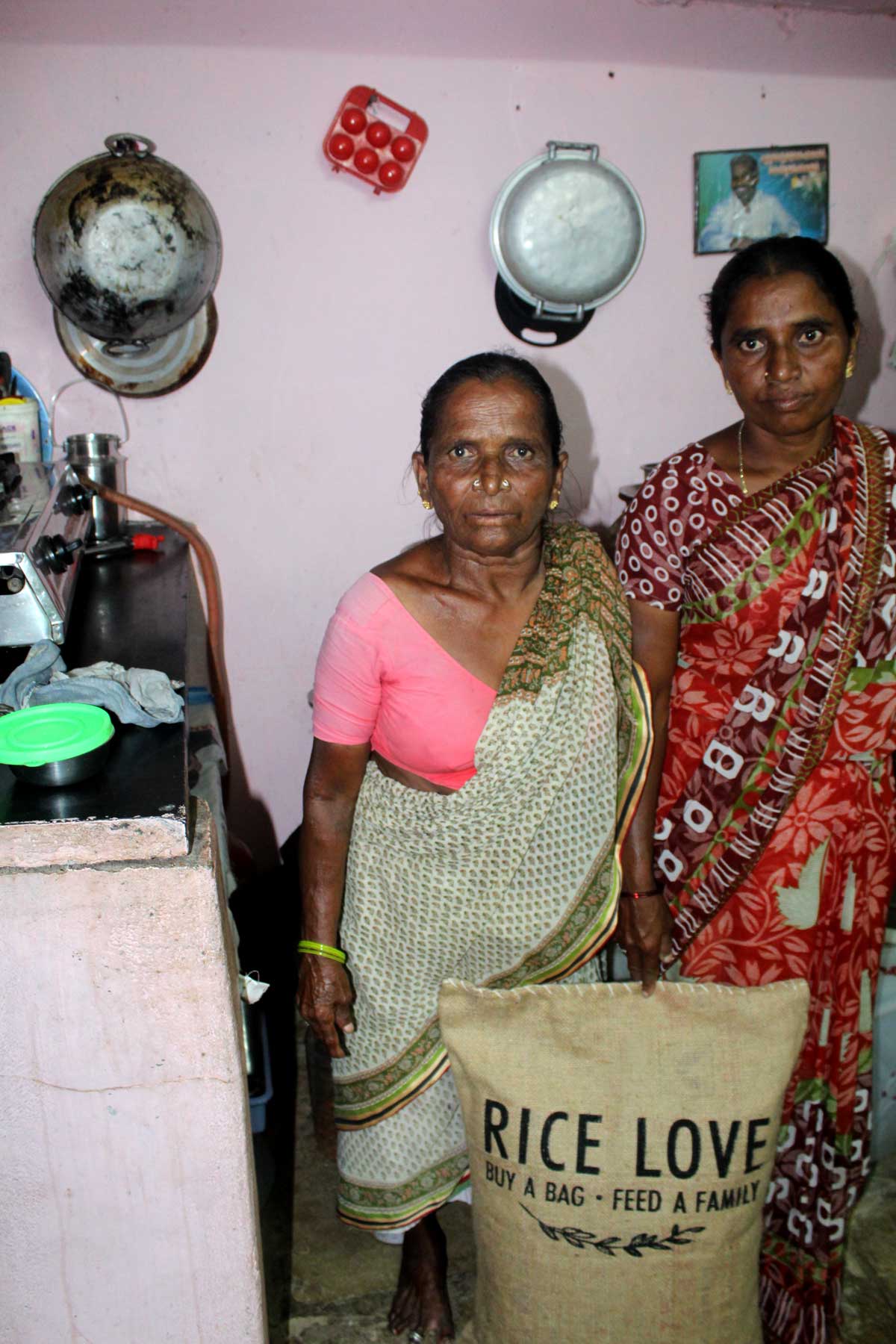 Oskula Rajamma Family #1027 - Rice Love