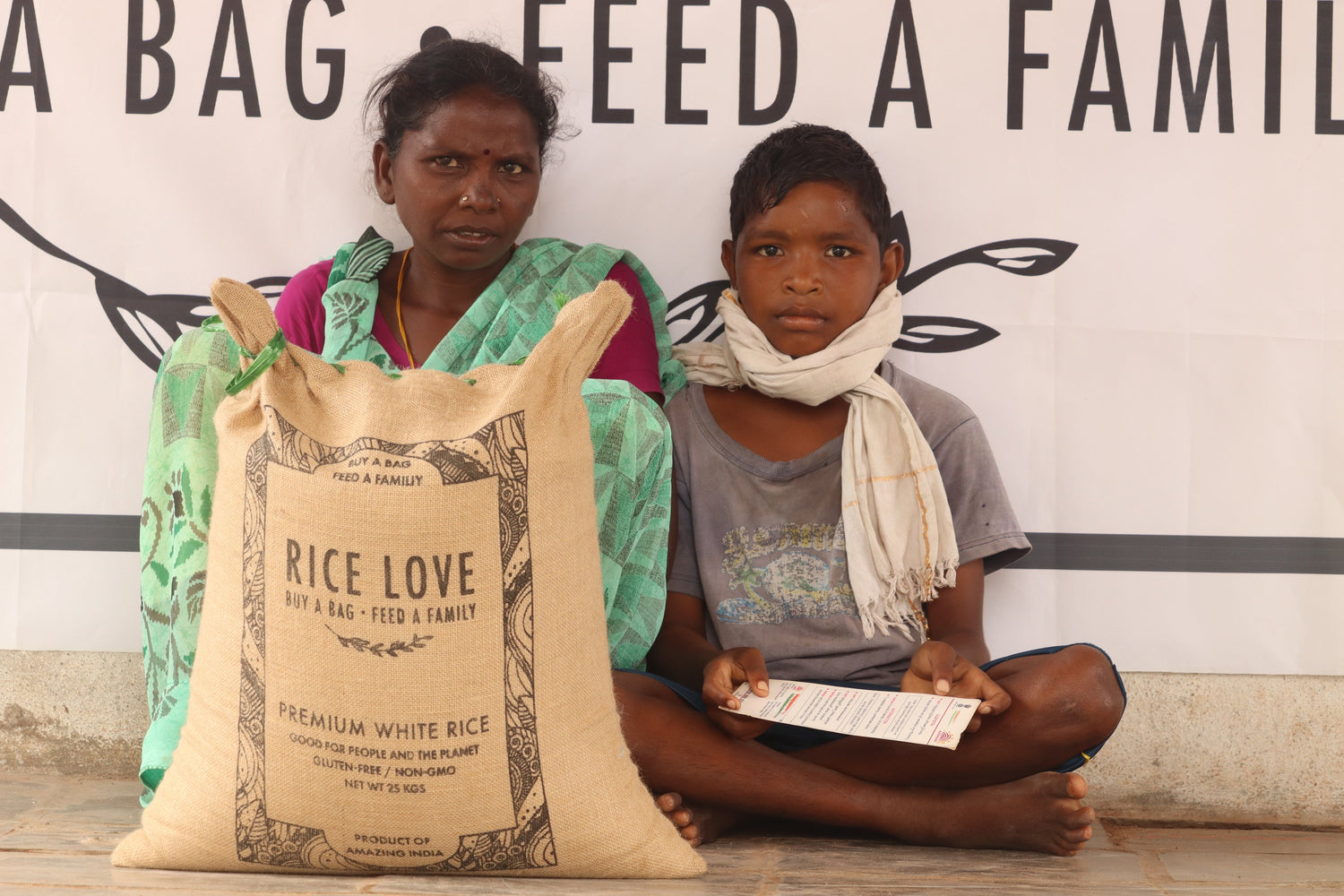 Padma Shennaveni Family #2557 - Rice Love