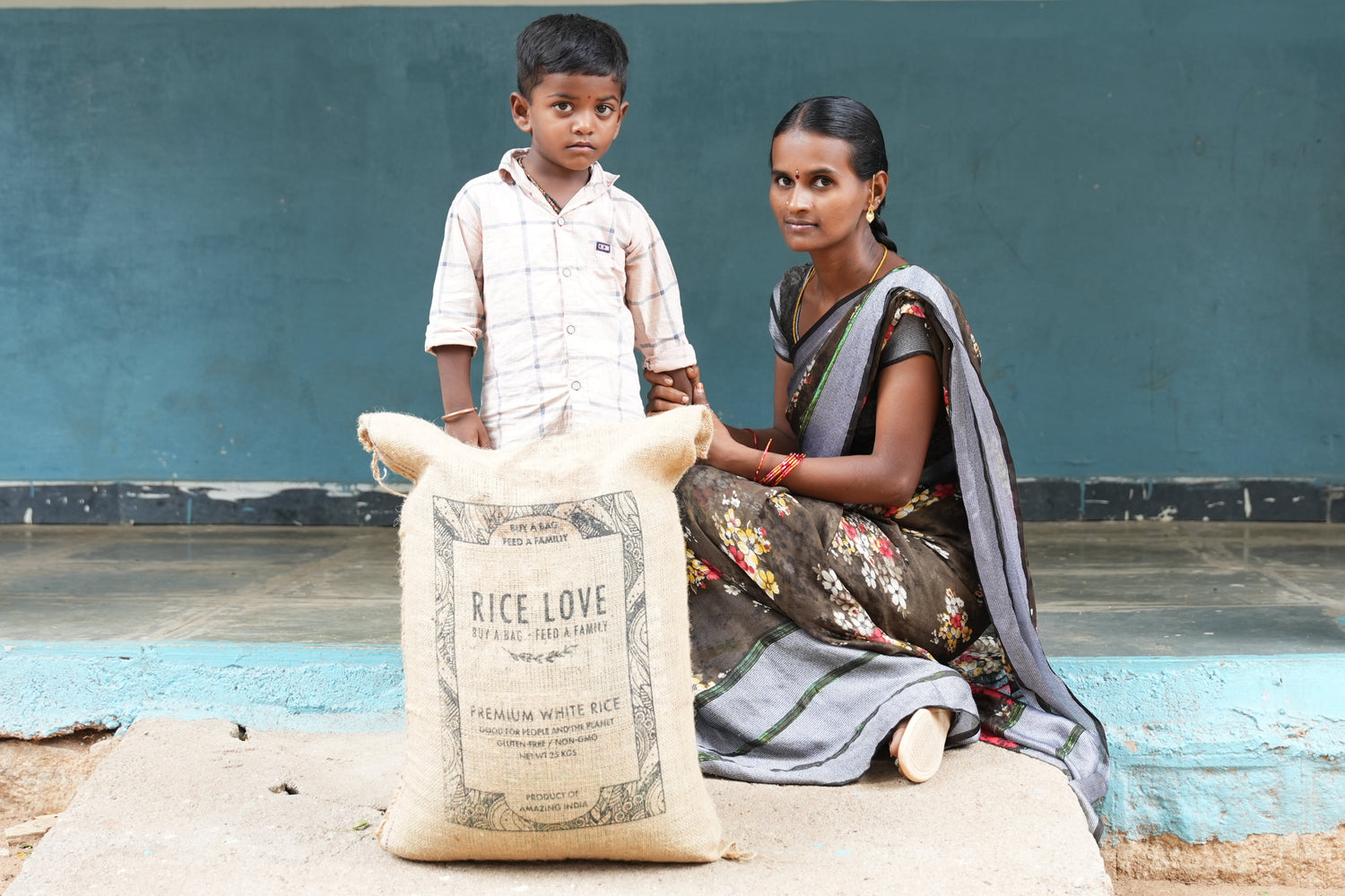 Padma Yerra Family  #3503 - Rice Love