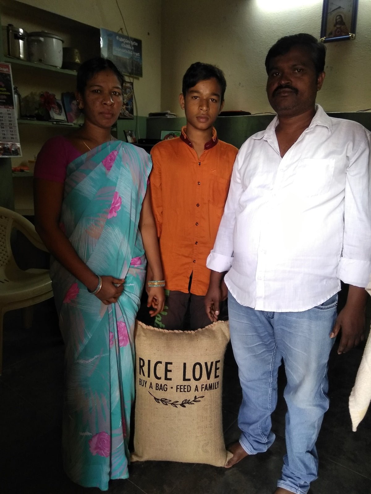 Pakala Prabhudas Family #1110 - Rice Love