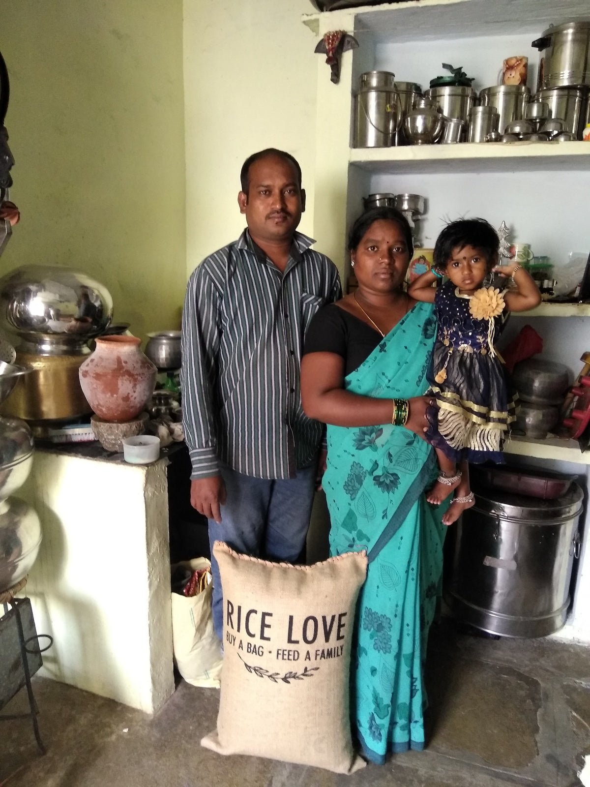 Pakala Vinod Family #1099 - Rice Love