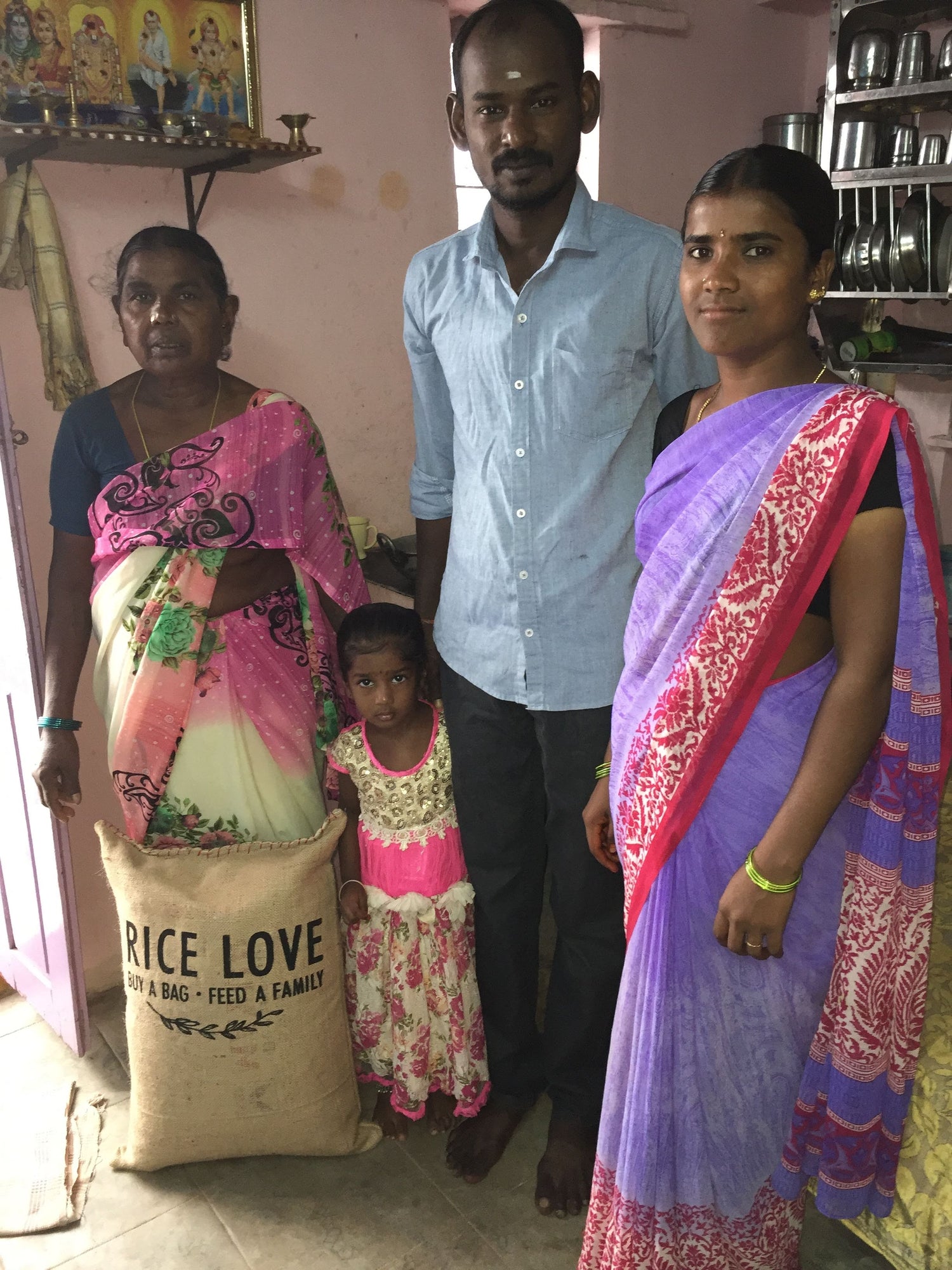 Pallapu Laxmi Family #877 - Rice Love