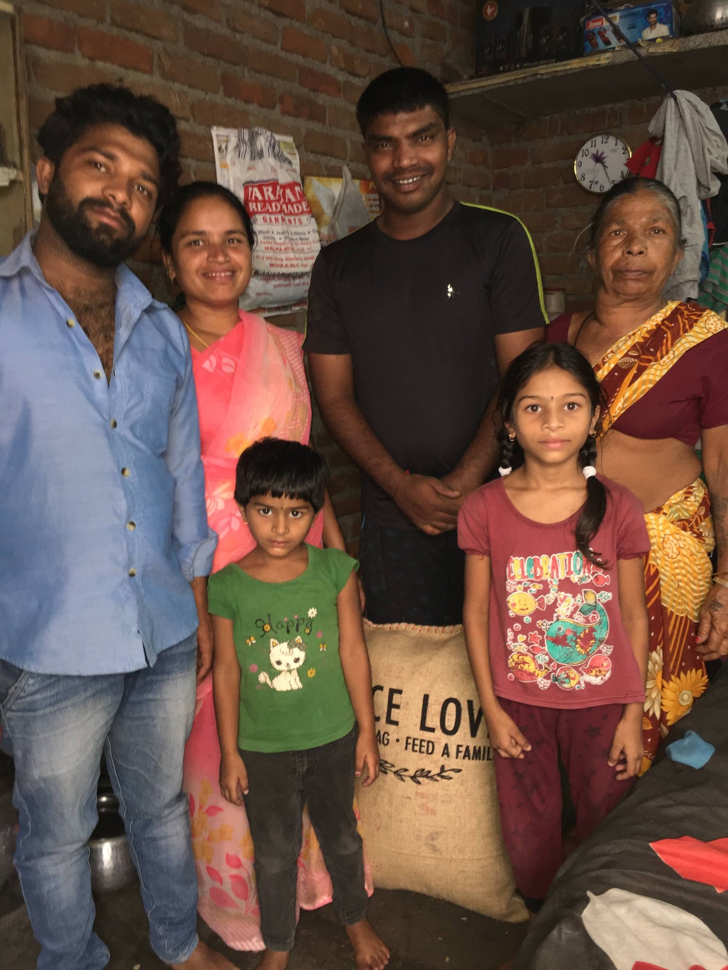Panga Narsamma Family #884 - Rice Love