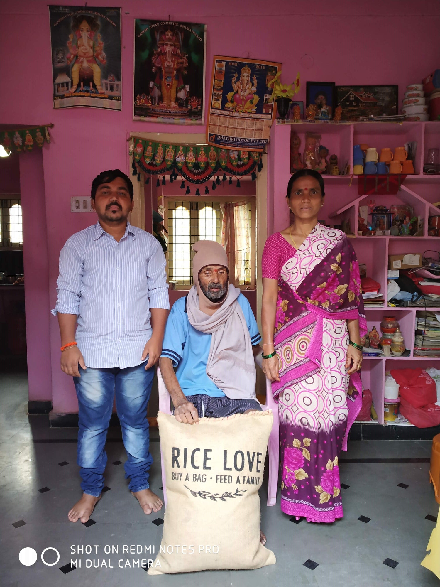 Paranjyothi Narsinga Rao Family #910 - Rice Love