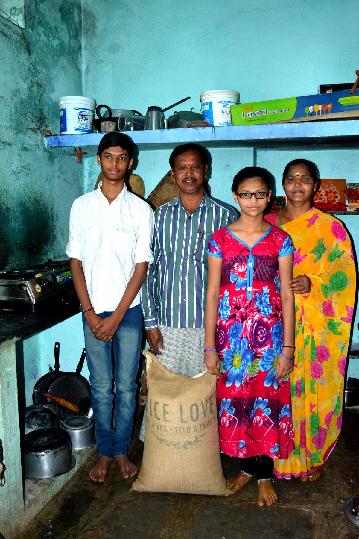 Peddanna Bhimanandam Family #674 - Rice Love