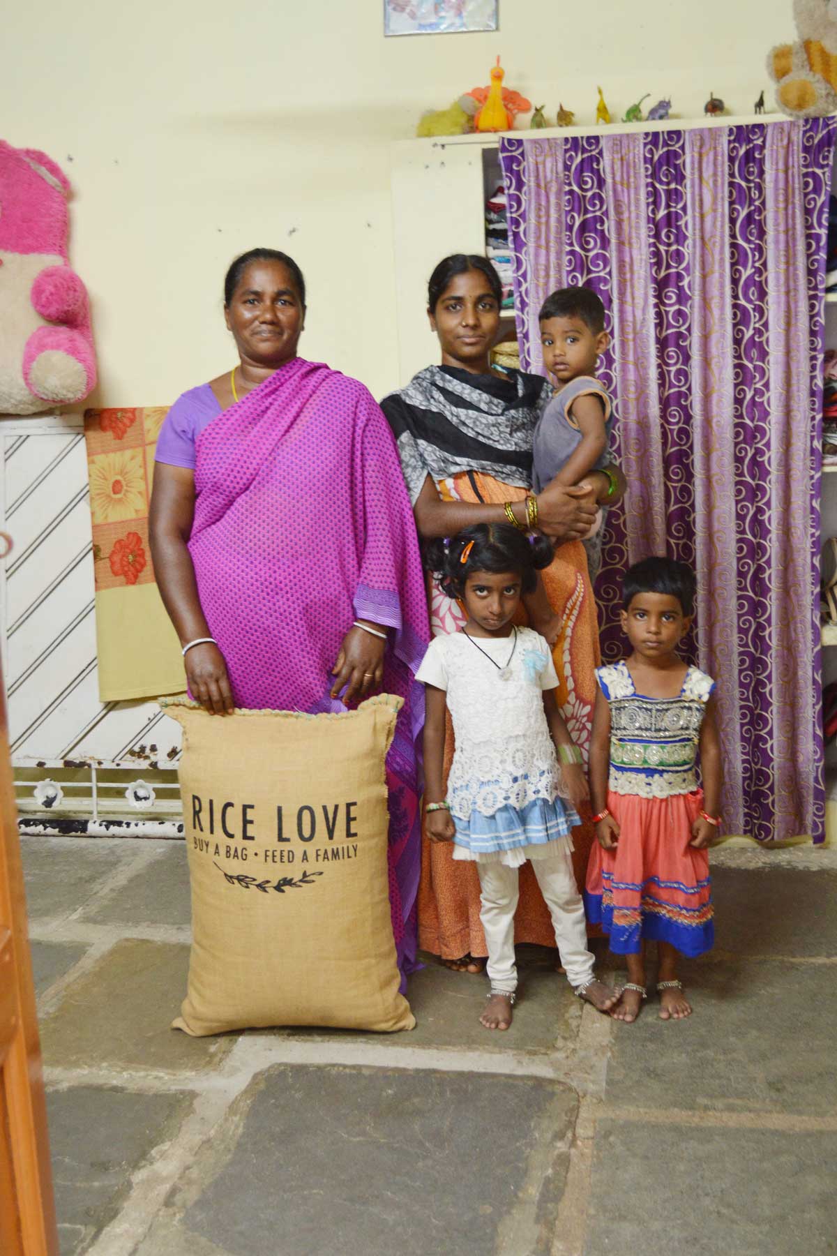 Peru Subbamma Family #758 - Rice Love