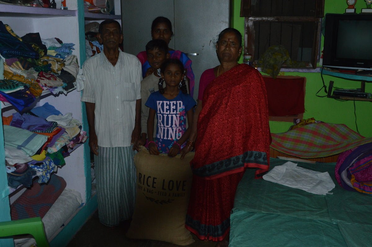 Poosala Narsaiah Family #862 - Rice Love