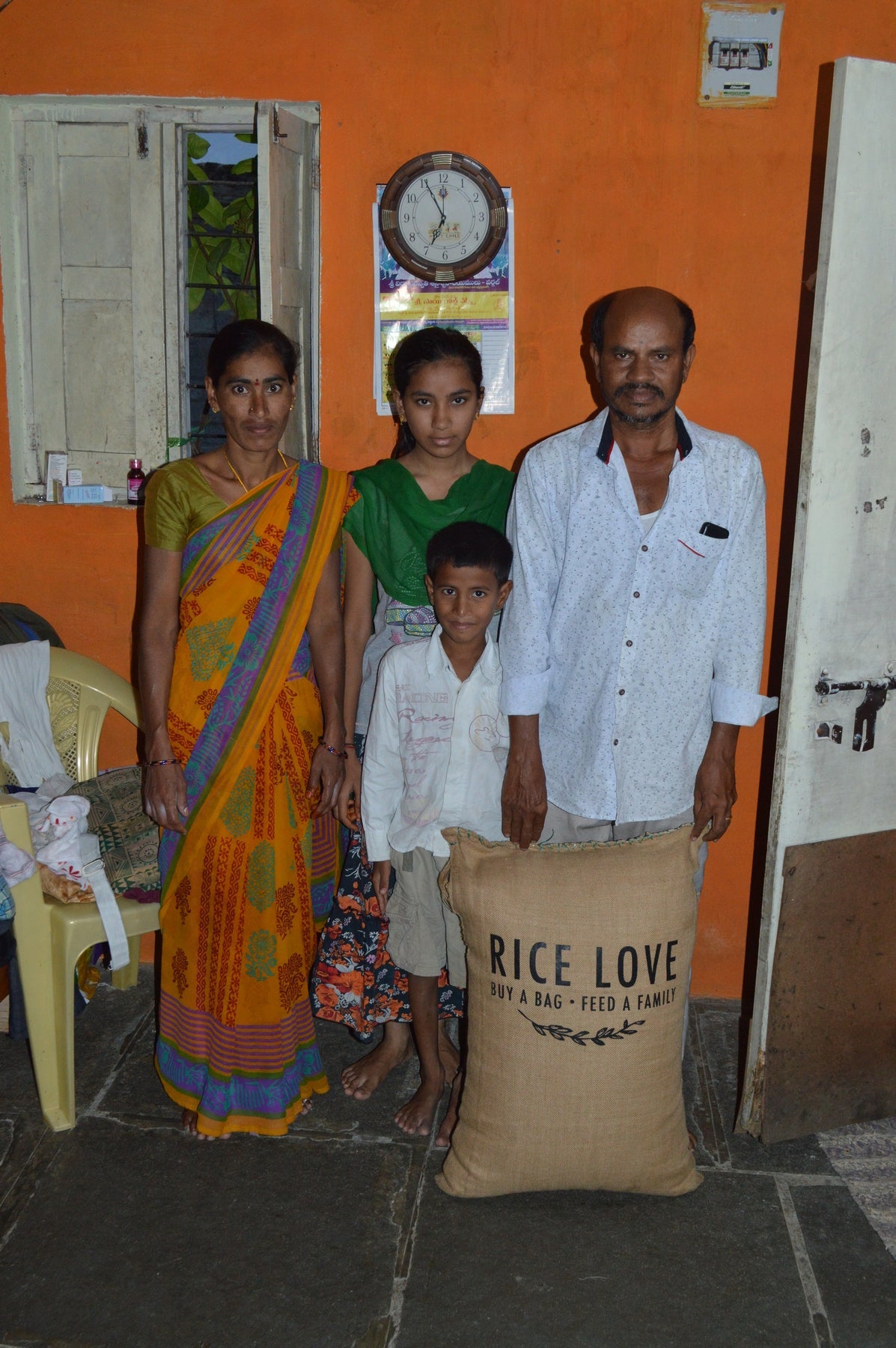 Poosala Raju Family #860 - Rice Love