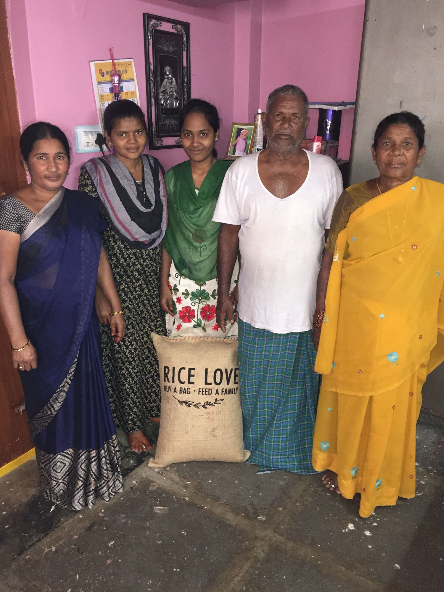 Potharaju Anjaiah Family #878 - Rice Love