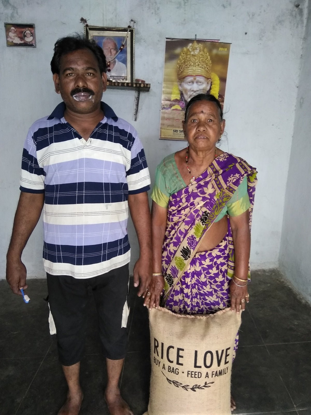Pothula Misavva Family #1114 - Rice Love