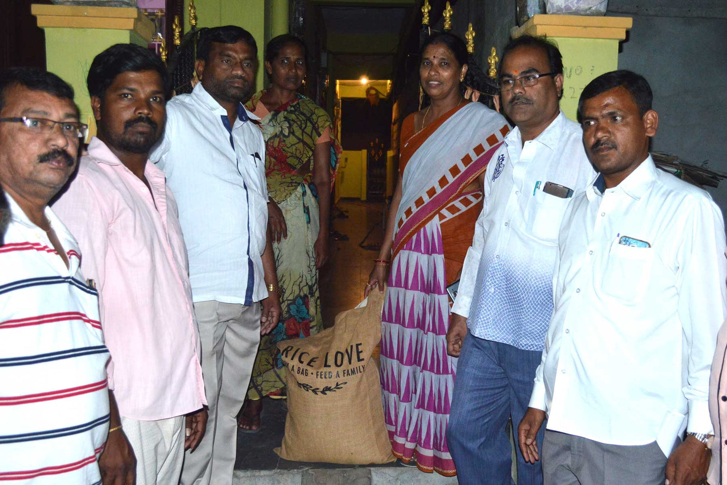 Potla Rajamma Family #739 - Rice Love