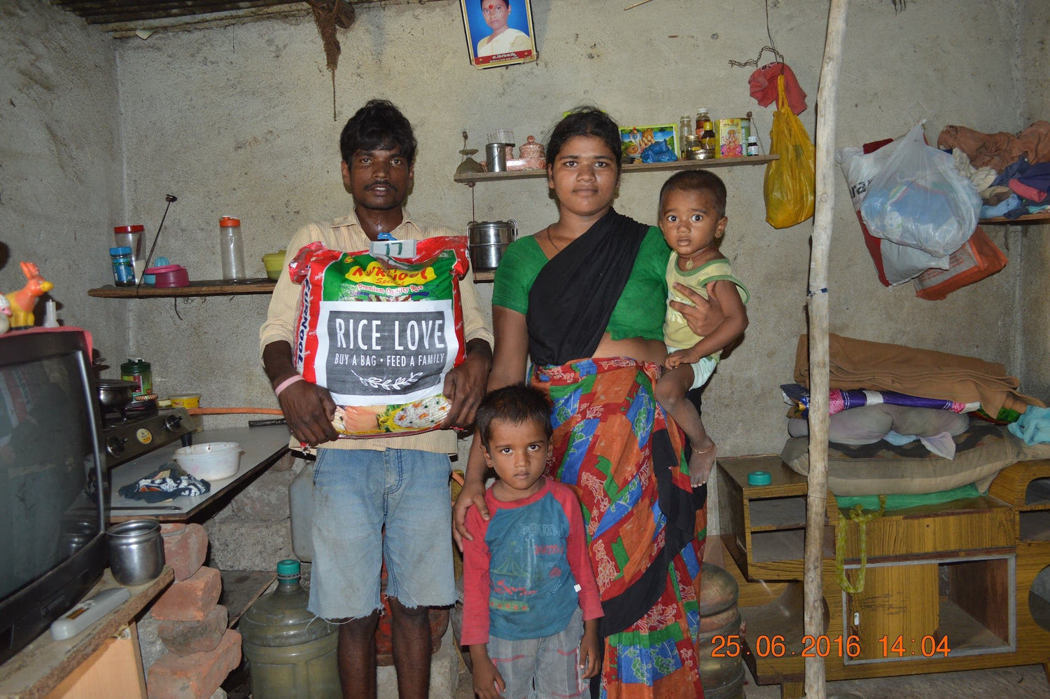 Prabhakar Family #00077 - Rice Love