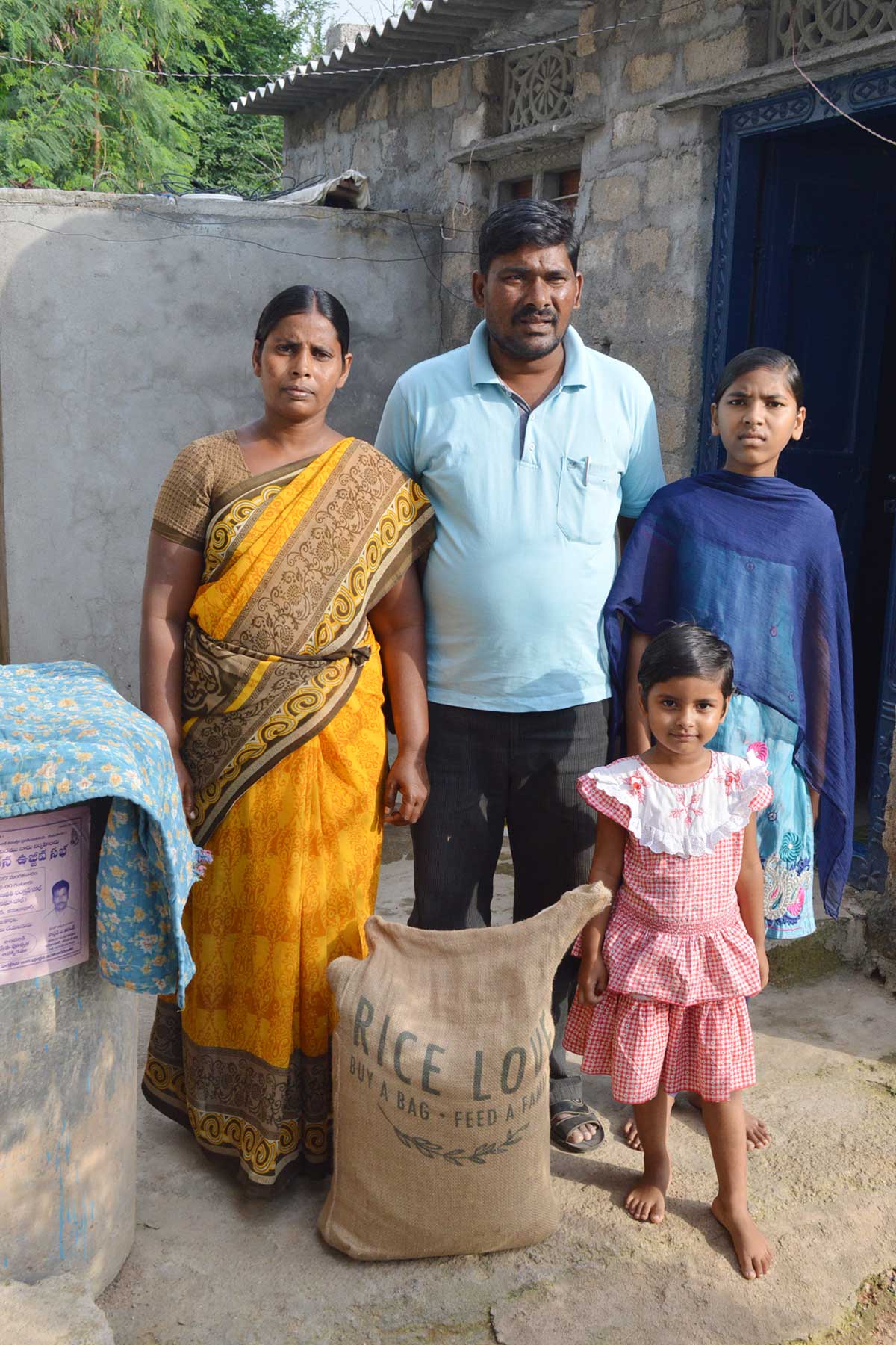 Prasad Chenumalla Family #403 - Rice Love