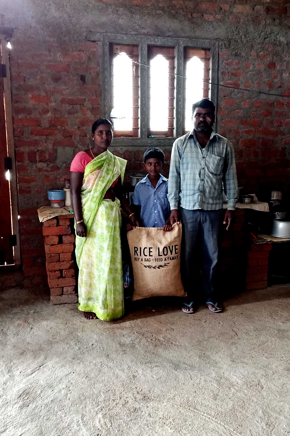 Prathap Illandula Family #1215 - Rice Love