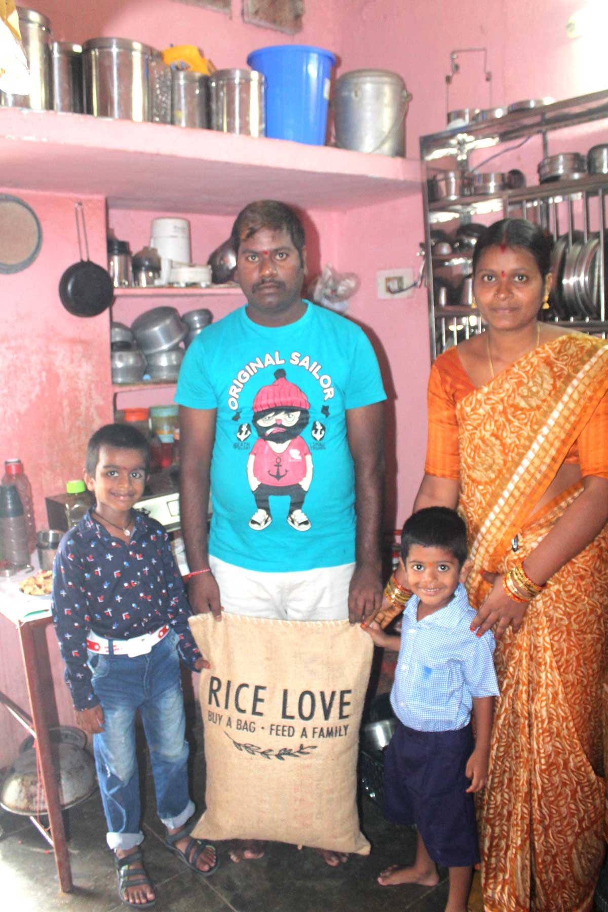 Punnam Anjith Family #1017 - Rice Love