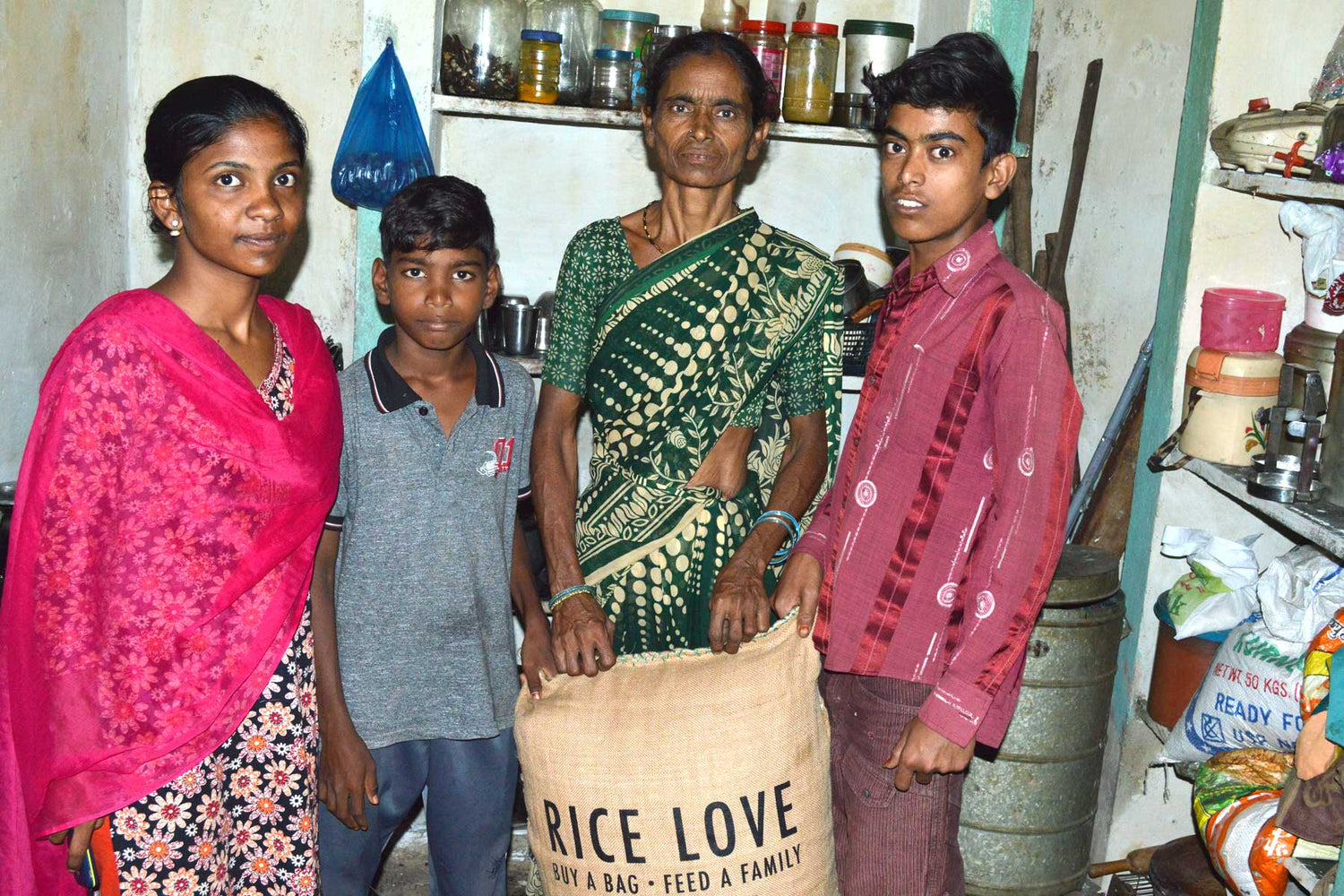 Rabia Bee Family #799 - Rice Love