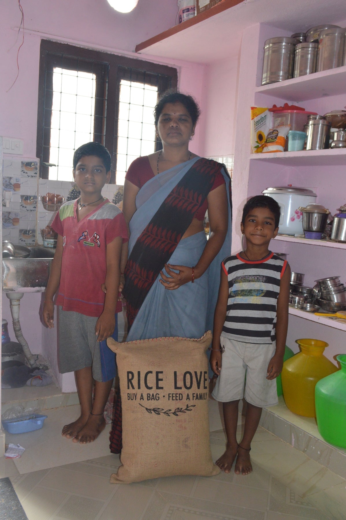 Radha Bollaram Family #1479 - Rice Love