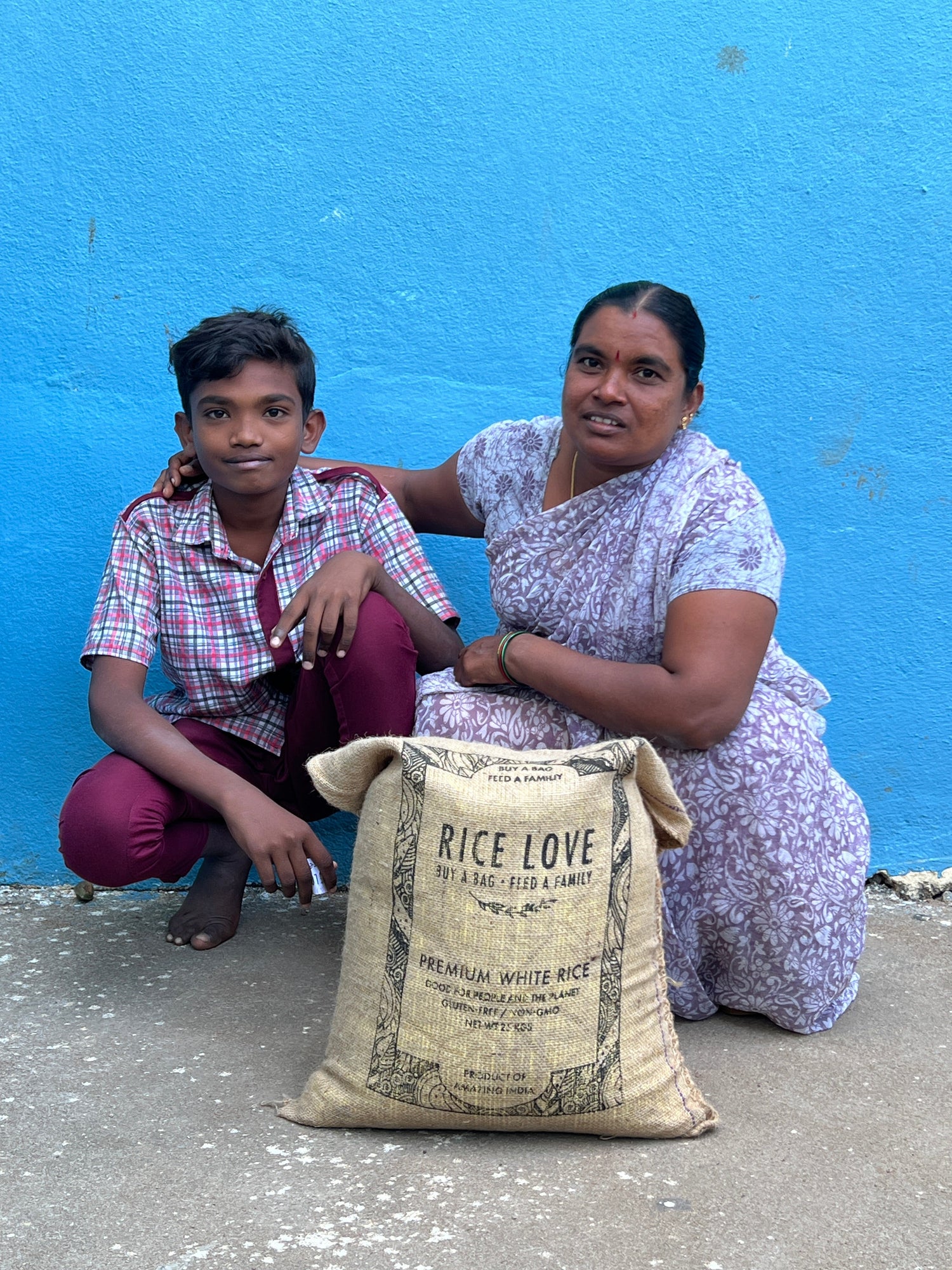 Radha Dasari Family #3236 - Rice Love