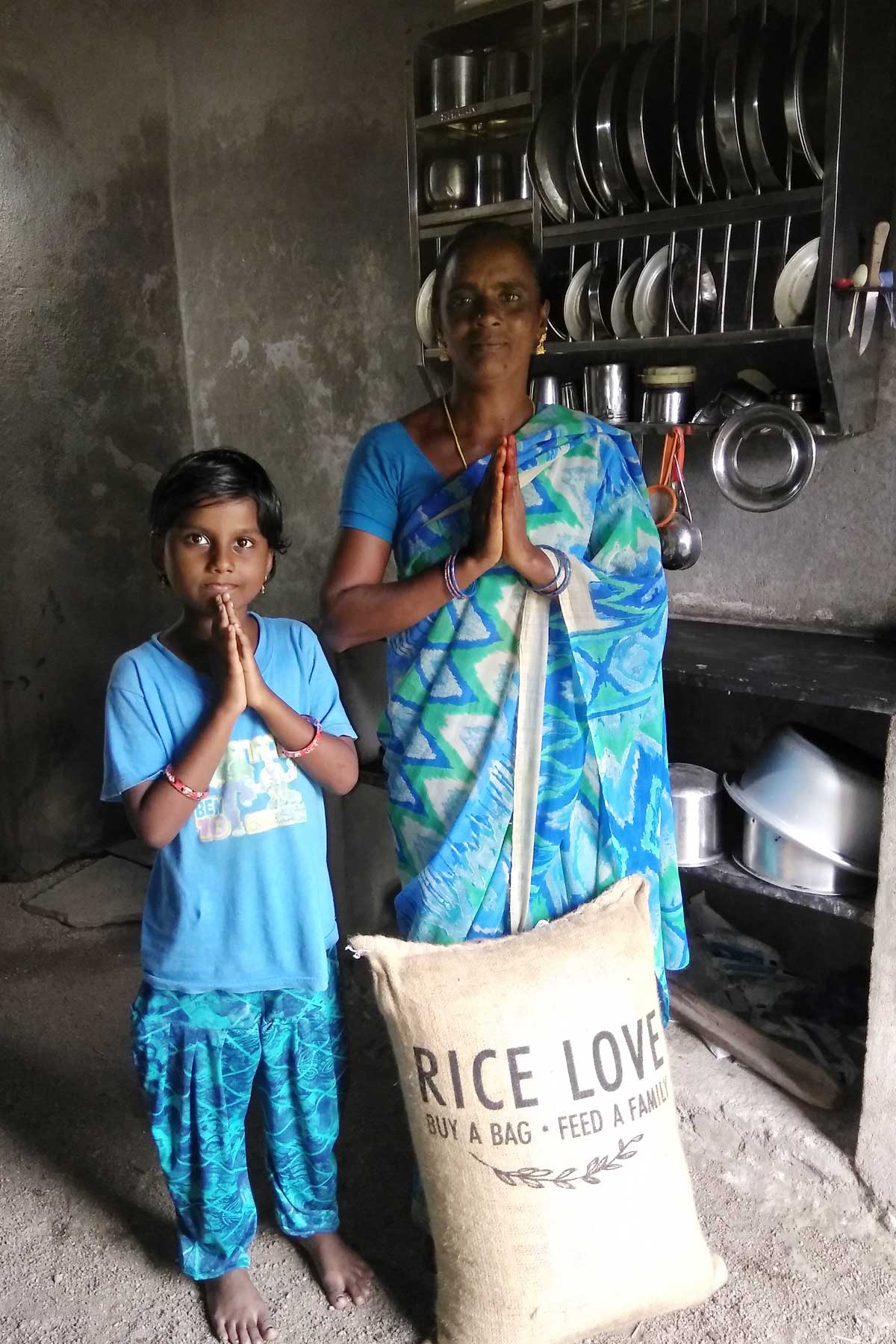 Radha Eesampally Family #2019 - Rice Love