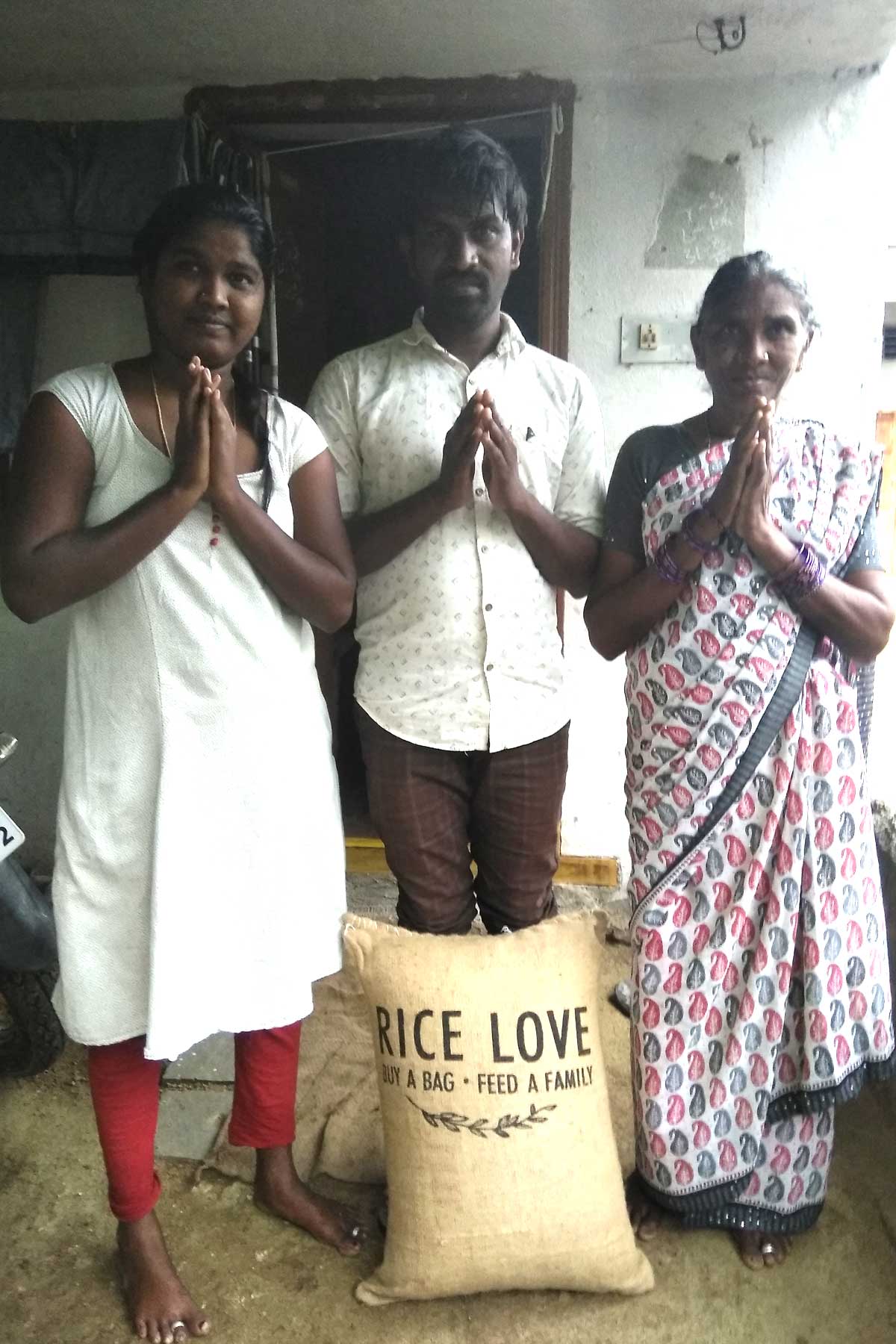 Radha Gurukuntla Family #2001 - Rice Love