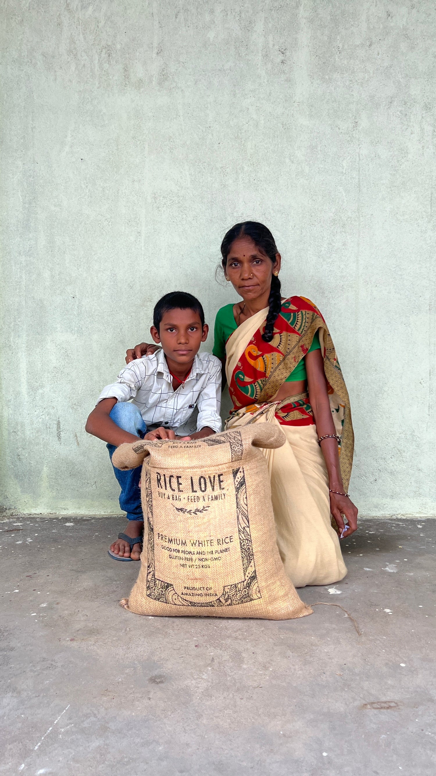 Radha Meka Family #3081 - Rice Love