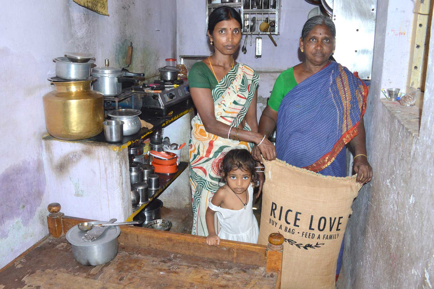 Radhabai Family #808 - Rice Love
