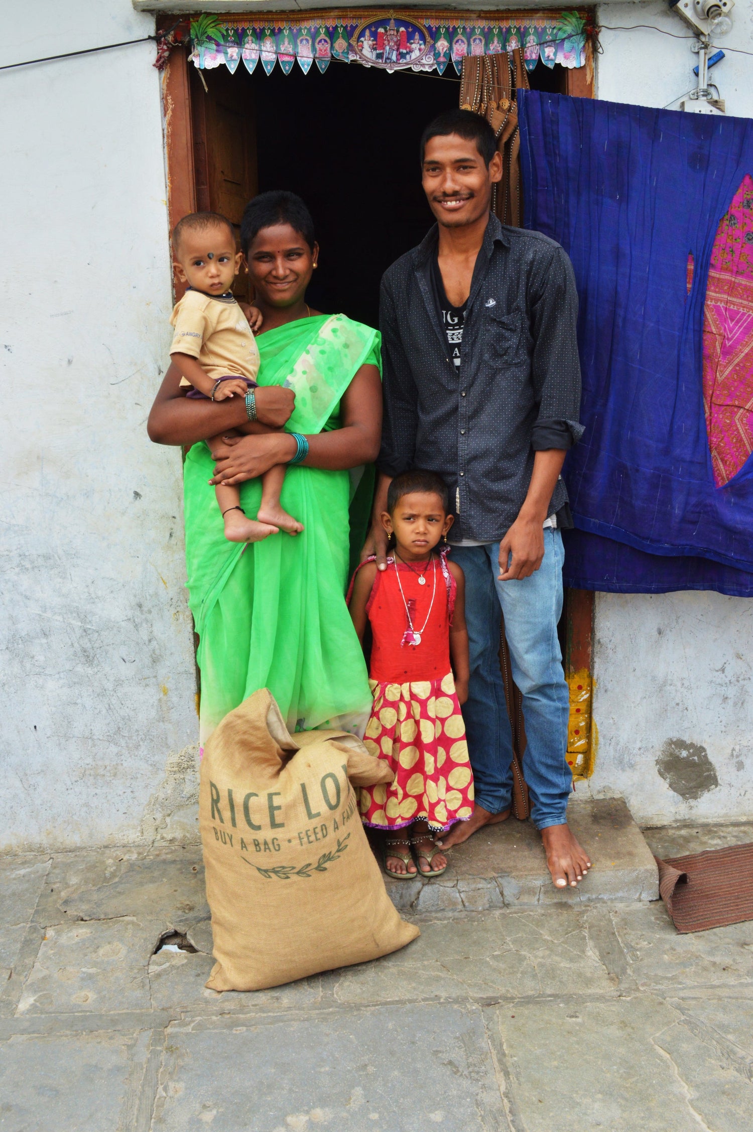 Raghu Babu Kunchela Family #235 - Rice Love