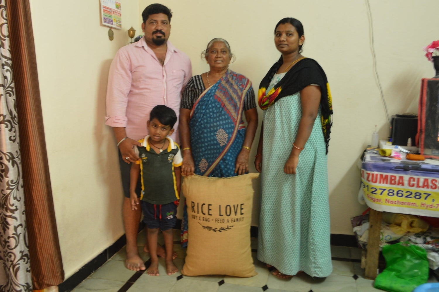Raikunta Mallamma Family #853 - Rice Love