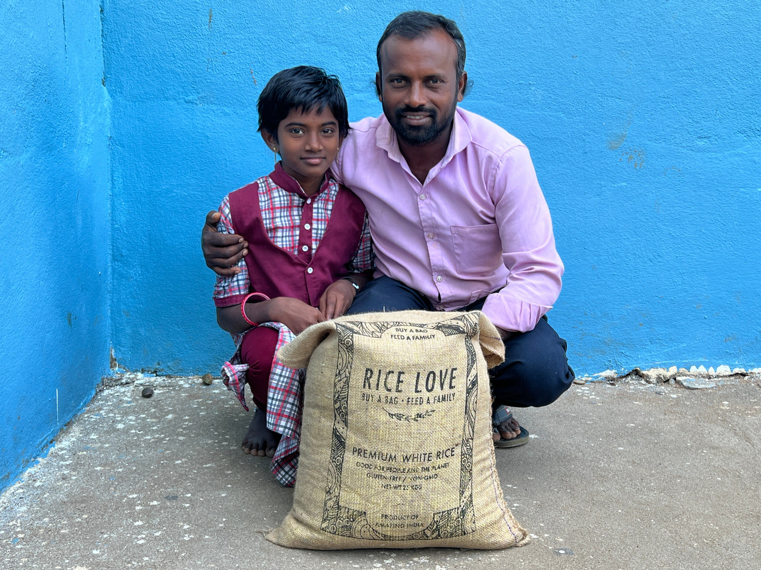 Rajaiah Gone Family #3217 - Rice Love